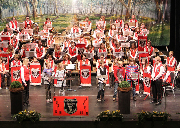 Anfänger beim Konzert 2012